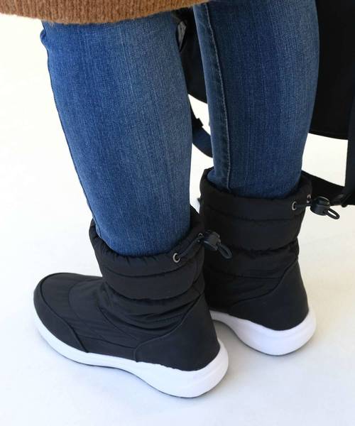 AmiAmi（アミアミ）の「ダウンブーツ/スノーブーツ（ブーツ・レディース・ブラック/グレー/グレイッシュベージュ/ダークブラウン・LL/S/M/L/3L）」の12枚目の写真