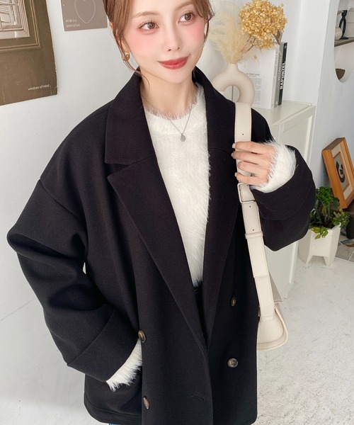 セール】【累計販売枚数4万枚突破！】ニットメルトンルーズシルエット