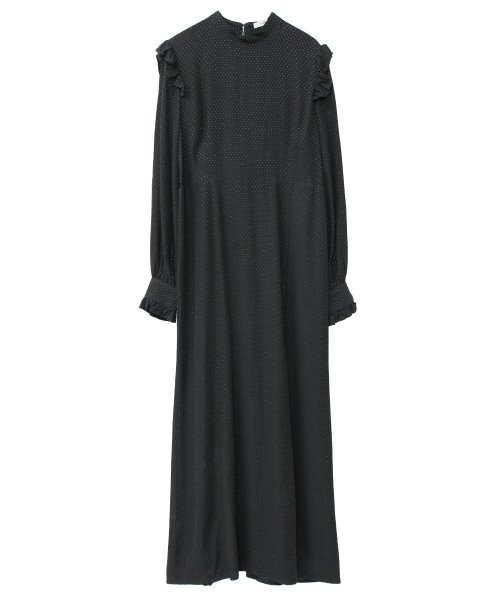 CLANE（クラネ）の「【CLANE(クラネ)】ラメドットフリルワンピース  