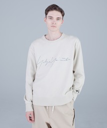 Y-3 MEN�i���C�X���[�����j�́uM DISTRESSED SIGNATURE CREW SWEATSHIRT�i���̑��g�b�v�X�j�v