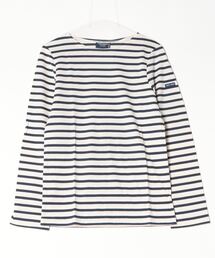 SAINT JAMES | SAINT JAMES セントジェームス MINQUIERS MODERNE マンキエモダン ボーダー ボートネック カットソー Tシャツ 9858 ユニセックス(Tシャツ/カットソー)