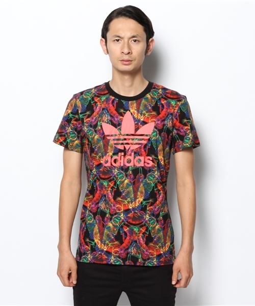 adidas Originals(アディダスオリジナルス)の「adidas Originals アディダス オリジナルス RGB TEE AOP(Tシャツ/カットソー・メンズ・ホワイト/ブラック・SMALL/MEDIUM/LARGE/X-LARGE)」の10枚目の写真