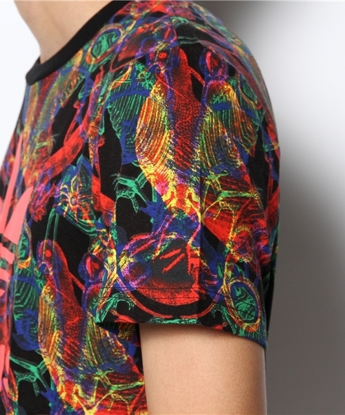 adidas Originals(アディダスオリジナルス)の「adidas Originals アディダス オリジナルス RGB TEE AOP(Tシャツ/カットソー・メンズ・ホワイト/ブラック・SMALL/MEDIUM/LARGE/X-LARGE)」の6枚目の写真