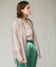 MAISON SPECIAL | シアーキュプラオーバーシャツ【MAISON SPECIAL/メゾンスペシャル】■セットアップ対応■(シャツ/ブラウス)