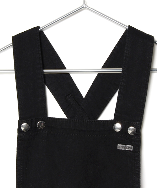 CHUBBYGANG（チャビーギャング）の「メッセージ刺繍　サロペットスカート（Tシャツ/カットソー・キッズ・ブラック/インディゴブルー・120/130/110）」の10枚目の写真