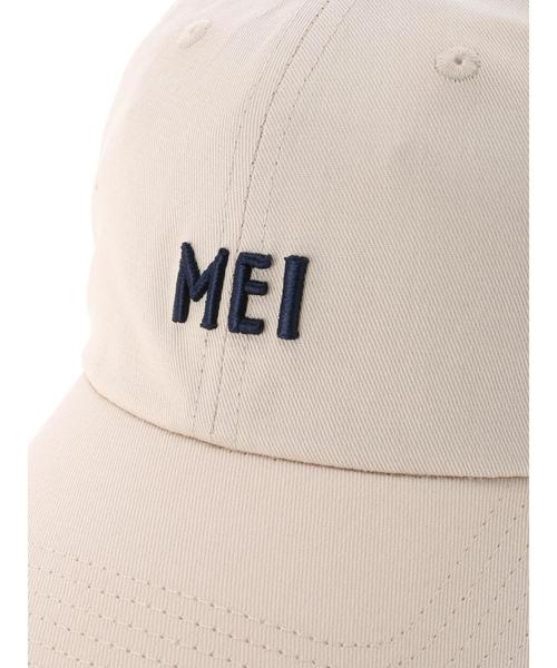 MEI（メイ）の「・【MEI/メイ】  エンブレムキャップ＊（キャップ・レディース・ブラック/ベージュ/キャメル/ネイビー・FREE）」の18枚目の写真