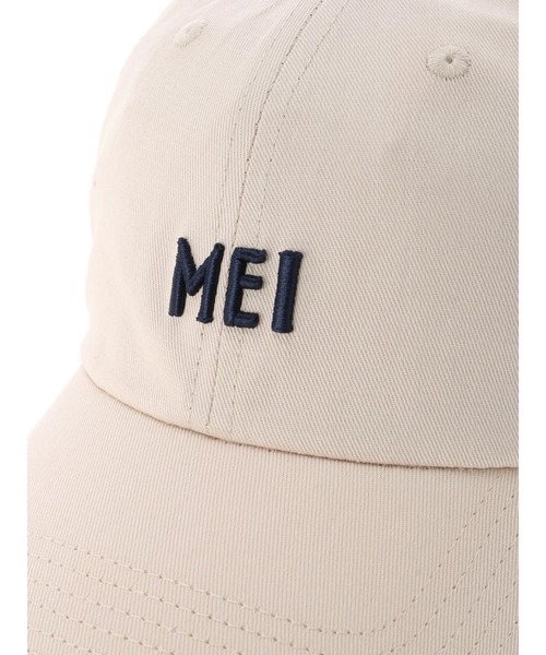MEI（メイ）の「・【MEI/メイ】  エンブレムキャップ＊（キャップ・レディース・ブラック/ベージュ/キャメル/ネイビー・FREE）」の9枚目の写真