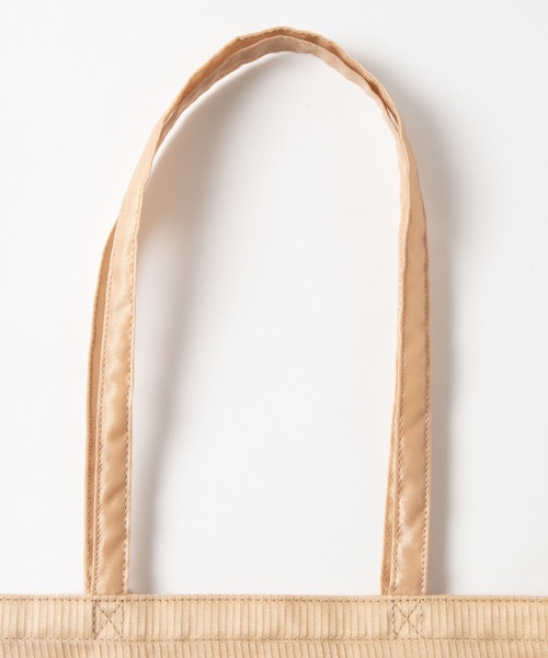 WEGO(ウィゴー)の「WEGO/ロゴプリーツトートバッグ(トートバッグ・レディース・ベージュ/その他1・FREE)」の13枚目の写真