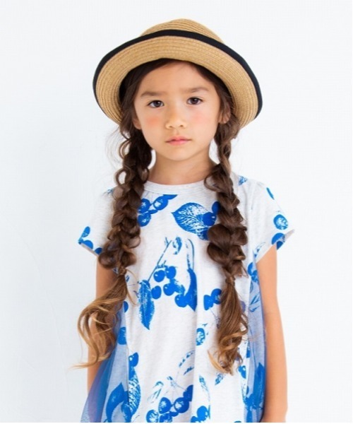 MR（まる）の「ペーパーリボンハット（ハット・キッズ・ベージュ・SS/S/M/XXS）」の6枚目の写真