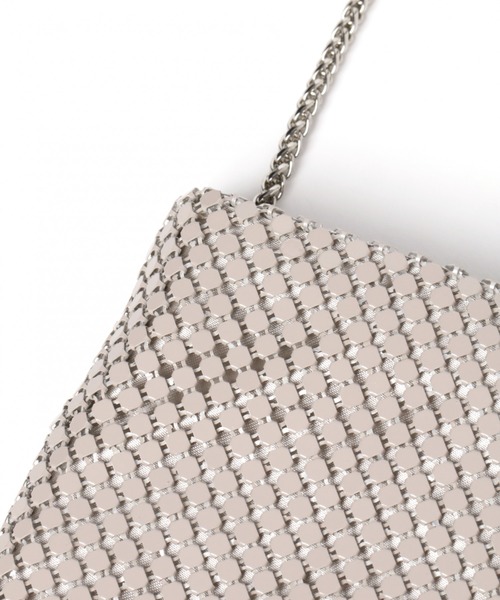 GLOBAL WORK（グローバルワーク）の「メタルメッシュショルダー/866888（ショルダーバッグ・レディース・パープル系その他2/ライトグレー/ライトベージュ・FREE）」の7枚目の写真