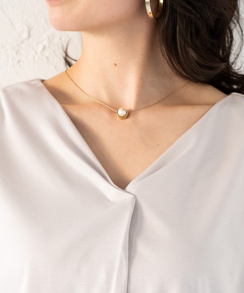 LOUNGEDRESS（ラウンジドレス）の「ブラウスカットソー（Tシャツ/カットソー・レディース・ライトグレー/オフホワイト/ブラック・FREE）」の17枚目の写真