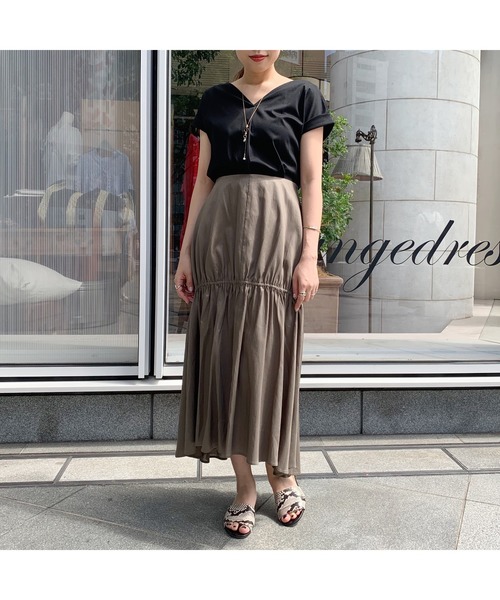 LOUNGEDRESS（ラウンジドレス）の「ブラウスカットソー（Tシャツ/カットソー・レディース・ライトグレー/オフホワイト/ブラック・FREE）」の22枚目の写真