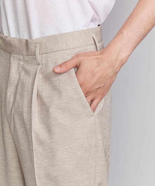 BEAUTY&YOUTH UNITED ARROWS（ビューティーアンドユースユナイテッドアローズ）の「BY リネンタッチ 1P ルーズパンツ（その他パンツ・メンズ・ナチュラル/モカ・MEDIUM/SMALL/X-LARGE/LARGE）」の8枚目の写真