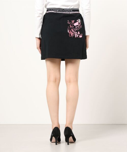 AAPE BY A BATHING APE（エーエイプバイアベイシングエイプ）の「AAPE SKIRTS（スカート・レディース・ブラック・SMALL/X-SMALL/XX-SMALL）」の3枚目の写真