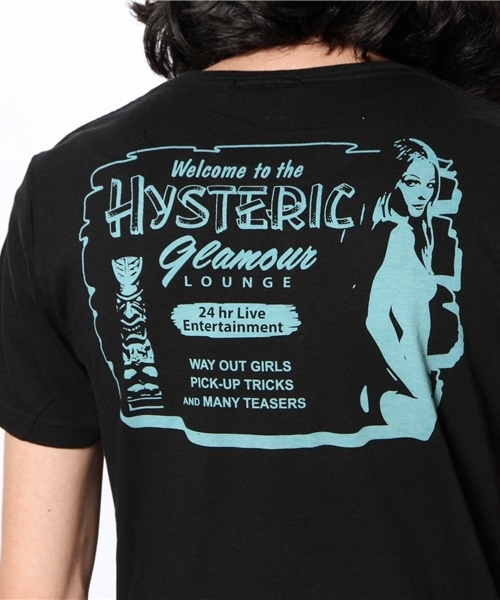 HYSTERIC GLAMOUR（ヒステリックグラマー）の「HG LOUNGE pt T-SH（Tシャツ/カットソー・メンズ・ホワイト/ブラウン/ブラック・MEDIUM/LARGE/SMALL）」の10枚目の写真