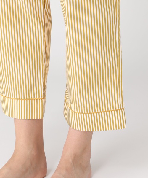 bijorie（ビジュリィ）の「ストライプコットン パジャマ／長袖（ルームウェア/パジャマ・レディース・レッド/キャメル/イエロー・FREE）」の21枚目の写真