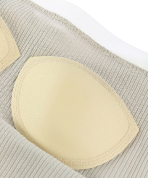 ALEXIA STAM（アリシアスタン）の「Open Back Rib Camisole /オープンバックリブキャミソール（キャミソール・レディース・ブラック/カーキ/グレイッシュベージュ・FREE）」の11枚目の写真