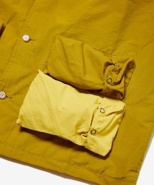 rehacer(レアセル)の「rehacer : Multi Pocket Mountain Jacket / マルチポケットマウンテンジャケット(ブルゾン・メンズ・ネイビー/マスタード・SMALL/MEDIUM/LARGE/X-LARGE)」の10枚目の写真