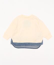 Ocean&Ground | デニムレイヤードTシャツ（80～140cm）(Tシャツ/カットソー)