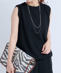 DouDou | セットアップタック袖プルオーバー(Tシャツ/カットソー)