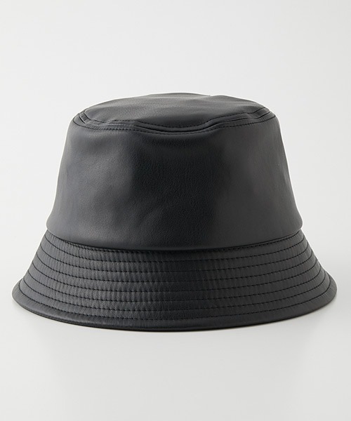 AZUL by moussy(アズールバイマウジー)の「BUCKET HAT/バケットハット(ハット・レディース・カーキ/ライトベージュ/ブラック・FREE)」の4枚目の写真