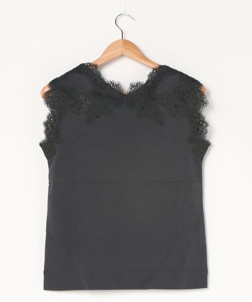 PUAL CE CIN（ピュアルセシン）の「レースインナー（キャミソール・レディース・チャコールグレー/モカ/ナチュラル・FREE）」の4枚目の写真