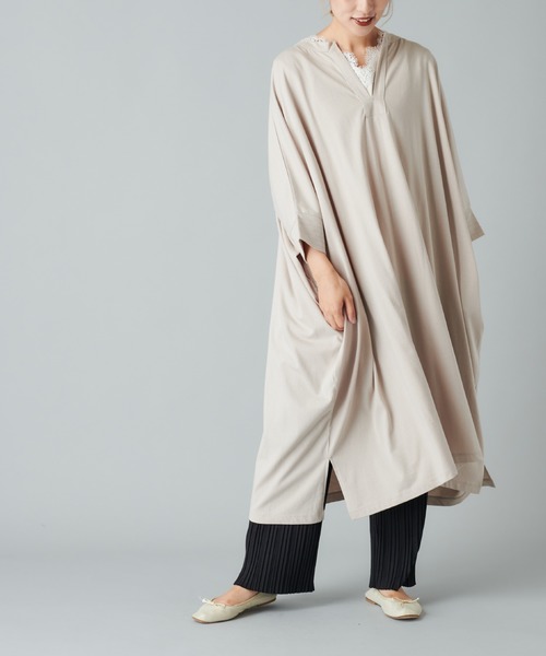 PUAL CE CIN（ピュアルセシン）の「レースインナー（キャミソール・レディース・チャコールグレー/モカ/ナチュラル・FREE）」の9枚目の写真