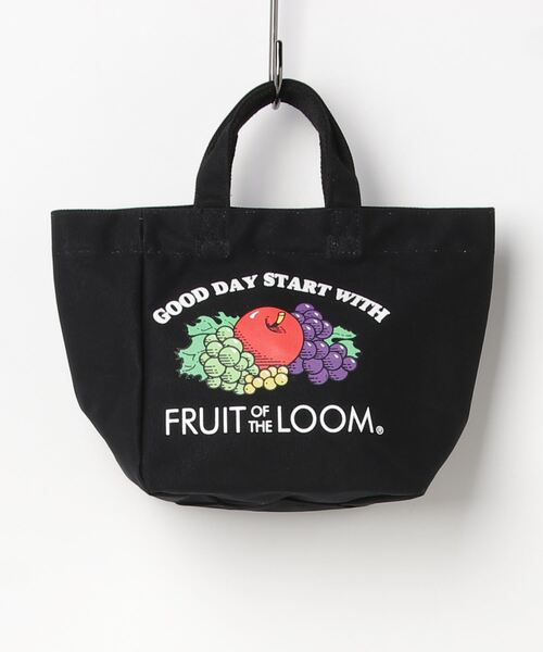 FRUIT OF THE LOOM(フルーツオブザルーム)の「【FRUIT OF THE LOOM】FTL LUNCH TOTE BAG(トートバッグ・レディース・ブラック/ブラウン/オフホワイト/オレンジ・FREE)」の3枚目の写真