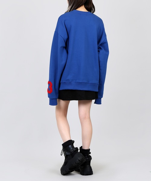 DING（ディング）の「DING/OVER13スウェット（スウェット・レディース・グレー/イエロー/ブルー・FREE）」の13枚目の写真