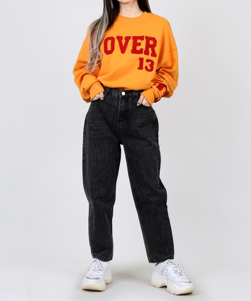 DING（ディング）の「DING/OVER13スウェット（スウェット・レディース・グレー/イエロー/ブルー・FREE）」の11枚目の写真