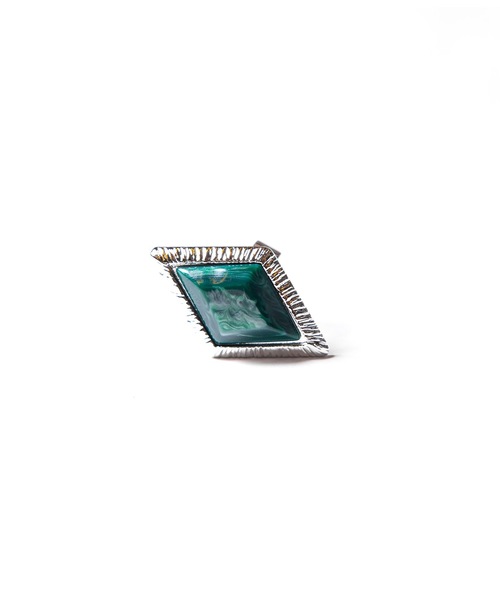 Ayler（アイラー）の「【Ayler】RING ストーンカットリング型 Ayl-007（リング・レディース・ブラウン/グレー/エメラルド・11号/9号）」の6枚目の写真