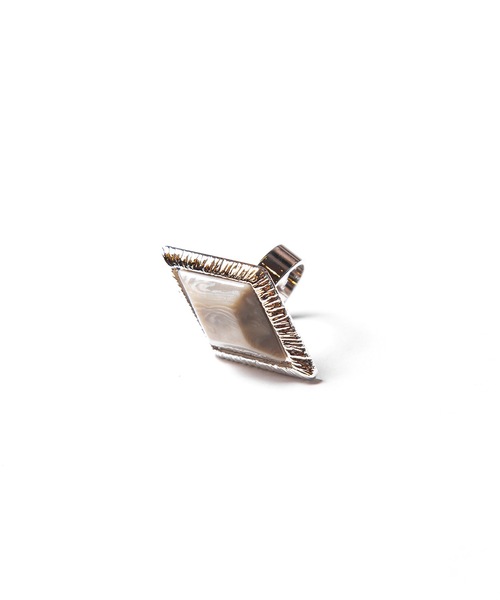 Ayler（アイラー）の「【Ayler】RING ストーンカットリング型 Ayl-007（リング・レディース・ブラウン/グレー/エメラルド・11号/9号）」の7枚目の写真