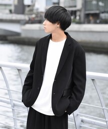tk.TAKEO KIKUCHI | 【WEB限定】WEARISTA こーせ×tk.TAKEO KIKUCHI ポリツイルジャケット（セットアップ対応）(スーツジャケット)
