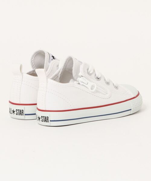 CONVERSE（コンバース）の「《CONVERSE》CHILD ALL STAR N OX コンバース チャイルド オールスター NZ OX（スニーカー・キッズ・ホワイト/レッド/ブラック/ホワイト×ホワイト・15.0cm/16.0cm/17.0cm/18.0cm/19.0cm/20.0cm/21.0cm/22.0cm）」の6枚目の写真