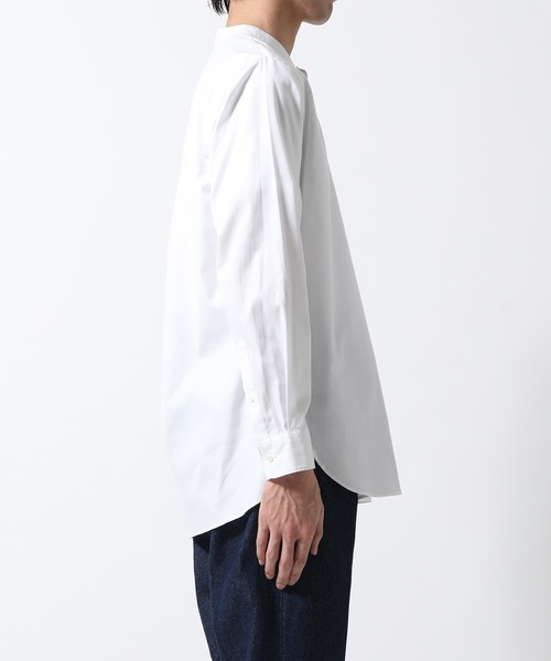 ADAM ET ROPE'（アダムエロペ）の「《21SS》アソートバンドカラーシャツ（シャツ/ブラウス・メンズ・ホワイト/ブルー系その他/ブラウン系その他3・M/L）」の20枚目の写真