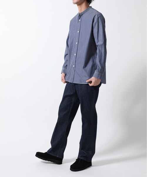 ADAM ET ROPE'（アダムエロペ）の「《21SS》アソートバンドカラーシャツ（シャツ/ブラウス・メンズ・ホワイト/ブルー系その他/ブラウン系その他3・M/L）」の13枚目の写真