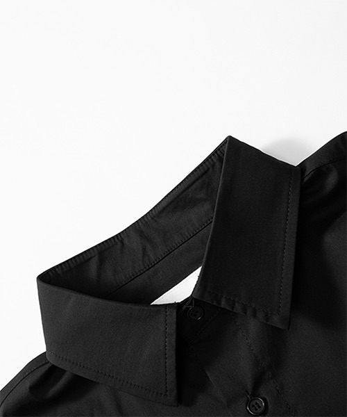 WESTBOY（ウエストボーイ）の「【COLN】Bag Slit Drop Shoulder Jacket（シャツ/ブラウス・メンズ・ブラック・M/L/XL）」の5枚目の写真