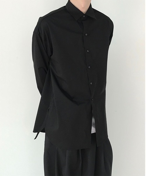 WESTBOY（ウエストボーイ）の「【COLN】Bag Slit Drop Shoulder Jacket（シャツ/ブラウス・メンズ・ブラック・M/L/XL）」の2枚目の写真