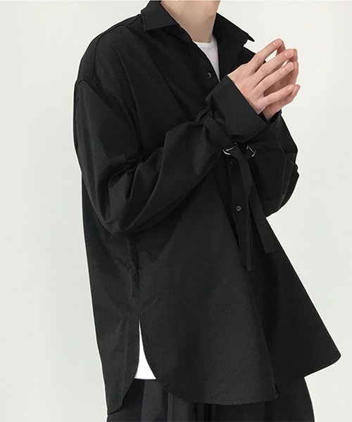 WESTBOY（ウエストボーイ）の「【COLN】Bag Slit Drop Shoulder Jacket（シャツ/ブラウス・メンズ・ブラック・M/L/XL）」の18枚目の写真