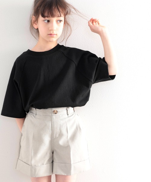 Java(ジャバ)の「《JaVaジャバ コラボ》キッズ 綿100% 前後2way楽しめる♪ヘンリーラグラントップス(Tシャツ/カットソー・キッズ・ホワイト/ブラック/ナチュラル・130/140/150/160)」の16枚目の写真