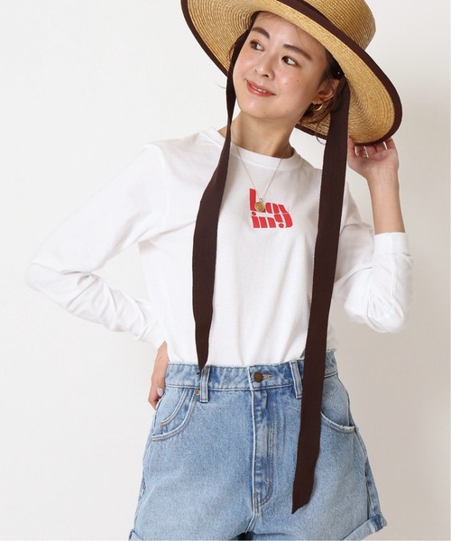 U by SPICK&amp;SPAN - セレナヘリオス　Single Flower Long Sleeve T U by SPICK&SPAN（ユーバイスピックアンドスパン）の