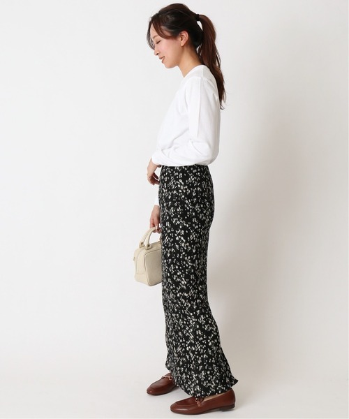 U by SPICK&SPAN - セレナヘリオス　Single Flower Long Sleeve T U by SPICK&SPAN（ユーバイスピックアンドスパン）の