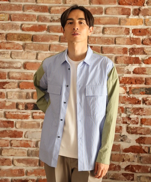 UNION STATION（ユニオンステーション）の「切り替えCPOシャツ（シャツ/ブラウス・メンズ・その他2/その他1・M/S/L）」の2枚目の写真