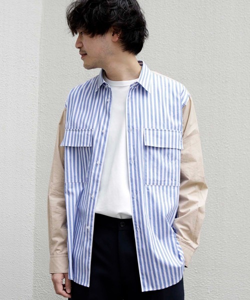 UNION STATION（ユニオンステーション）の「切り替えCPOシャツ（シャツ/ブラウス・メンズ・その他2/その他1・M/S/L）」の4枚目の写真