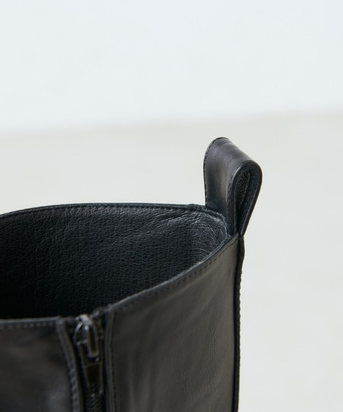 one after another NICE CLAUP（ワンアフターアナザーナイスクラップ）の「レースアップミドルブーツ（ブーツ・レディース・オフホワイト/ブラック/モカ・SMALL/MEDIUM/LARGE）」の21枚目の写真