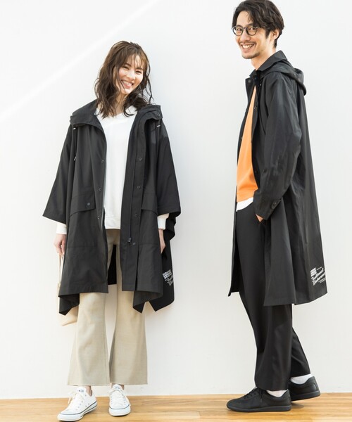 THE SHOP TK （ザ ショップ ティーケー ）の「◆Traditional Weatherwear パカッブルレインポンチョ（その他アウター・メンズ・ブラック・02/03）」の2枚目の写真