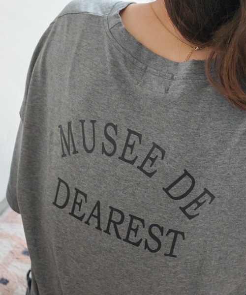 ABITOKYO(アビトーキョー)の「バックロゴプリント袖ロールアップビックTee(半袖)(Tシャツ/カットソー・レディース・ホワイト/グレー/オレンジ・FREE)」の19枚目の写真