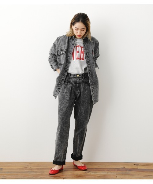 bowl ボウル　パンツ　グレー にゃんこ Classy Bowl/5インチ THz オフホワイト Made in Japan｜猫と