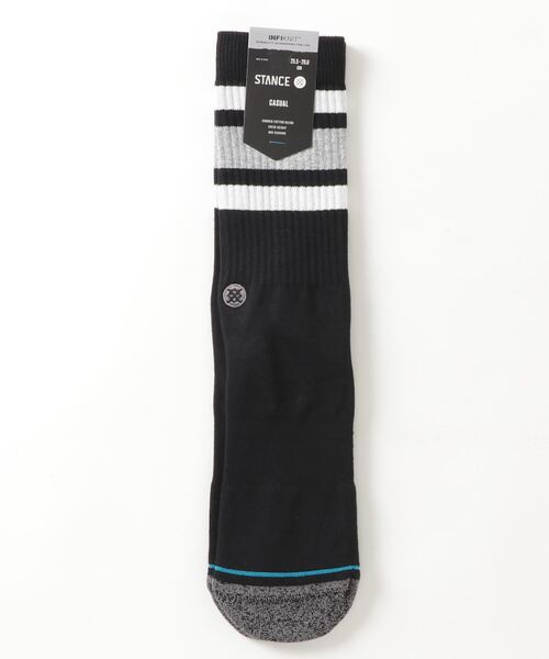 STANCE（スタンス）の「STANCE / スタンス BOYD ST（ソックス/靴下・メンズ・ホワイト/ブラック/オフホワイト/ブルー/ブラウン/オリーブ・FREE）」の4枚目の写真