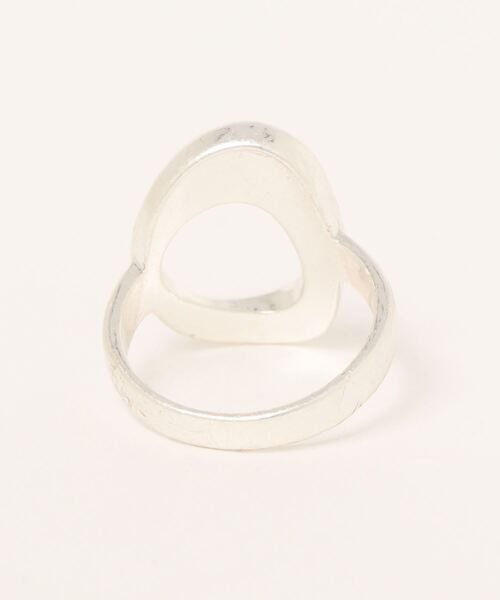 mauve BY STELLAR（モーブバイステラ）の「マットラウンドモチーフリング（リング・レディース・シルバー・FREE）」の2枚目の写真